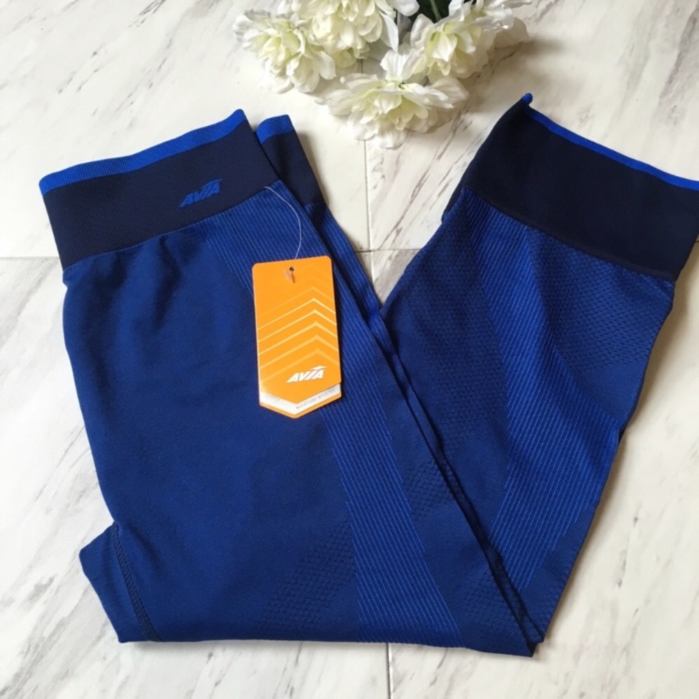 Avia | Blue Workout Capris